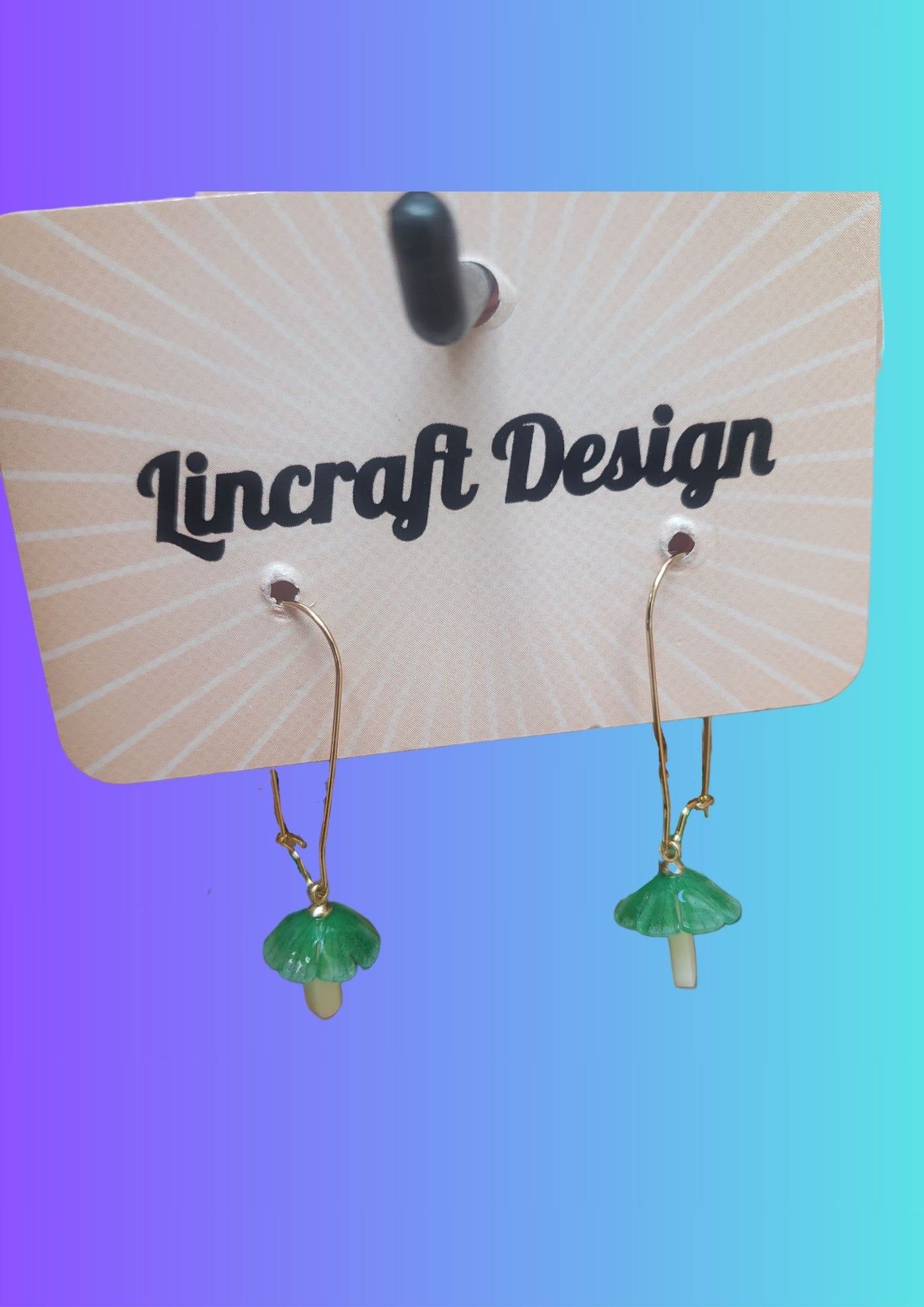 Mushroom Earrings
