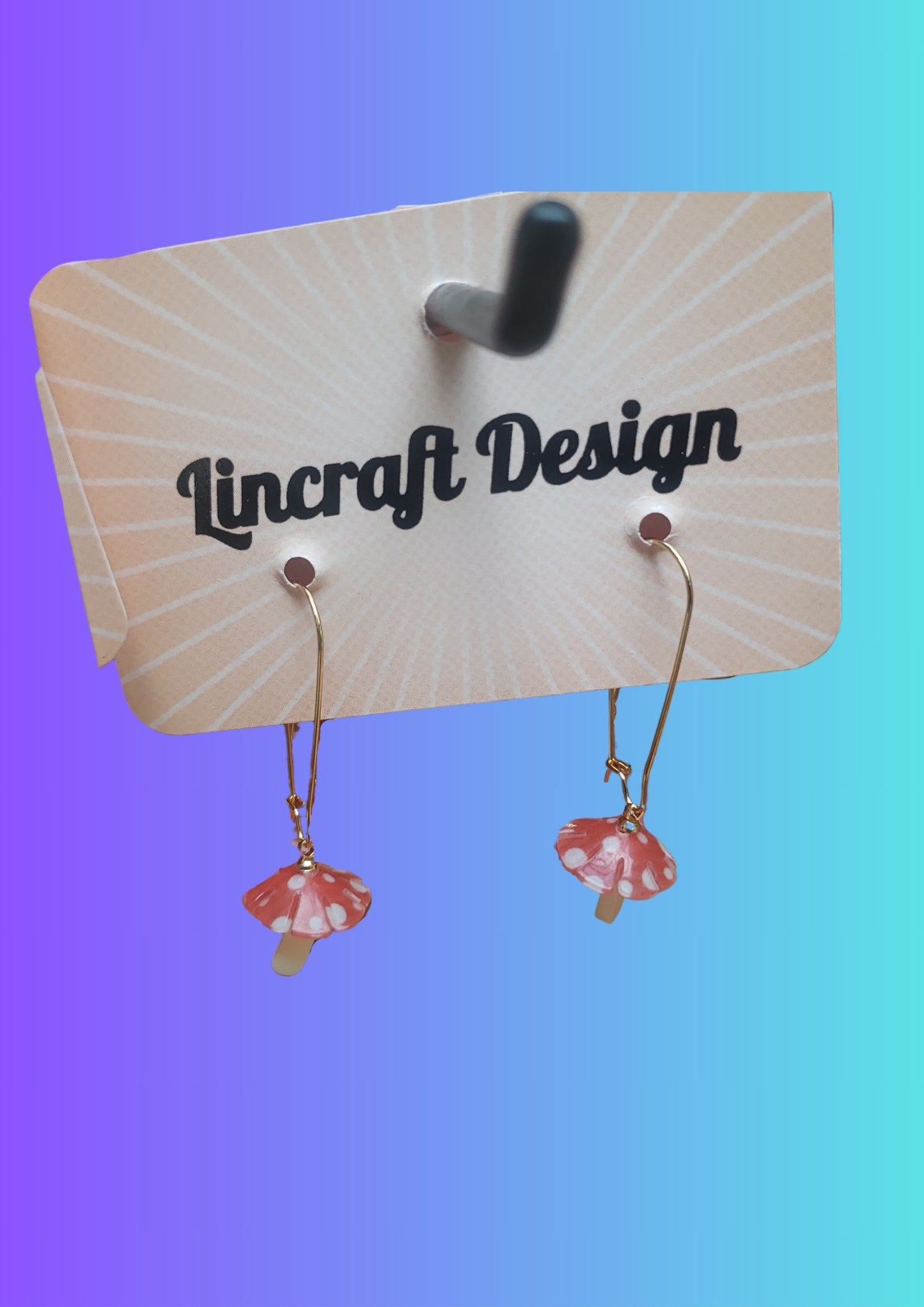 Mushroom Earrings