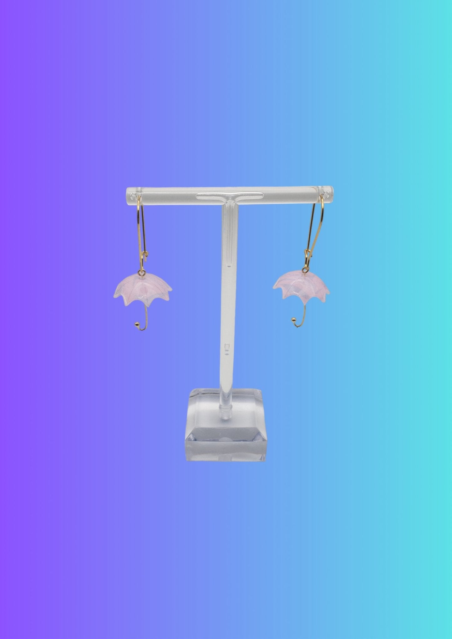 Resin Mini Umbrella Earrings | Irish Handmade Jewellery - Lincraft Design
